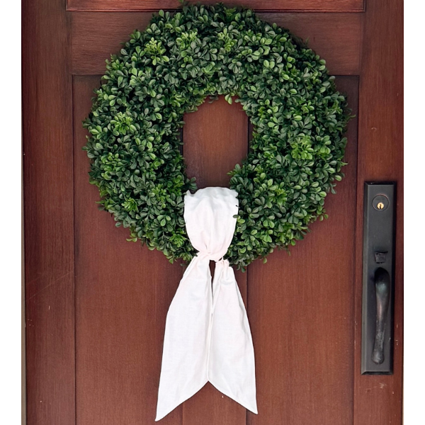 Linen Blend 54" Wreath Sash