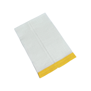 Daffodil Trimmed and Tailored Guest Towel