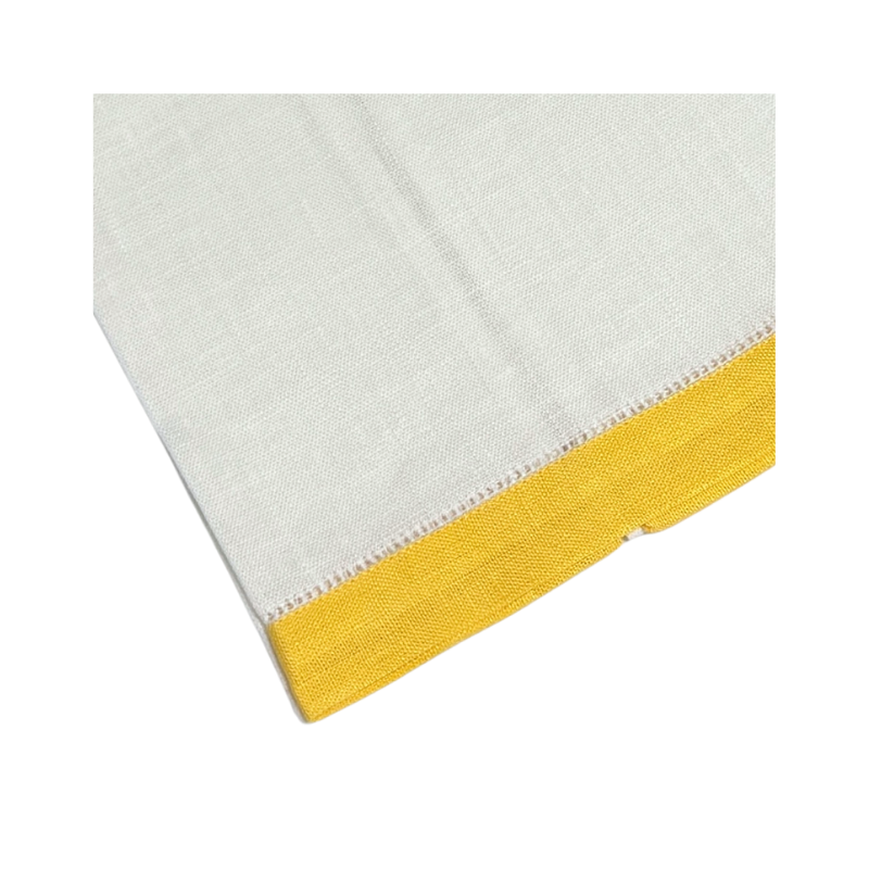 Daffodil Trimmed and Tailored Guest Towel