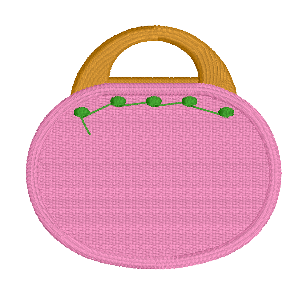 Bermuda Bag Embroidery Design