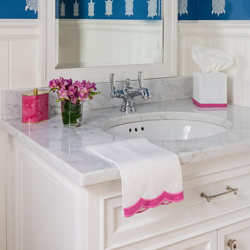 Garden Folly Fine Linens | quality linen hand towels, embroiderable hand towels, linen hand towels for embroidery