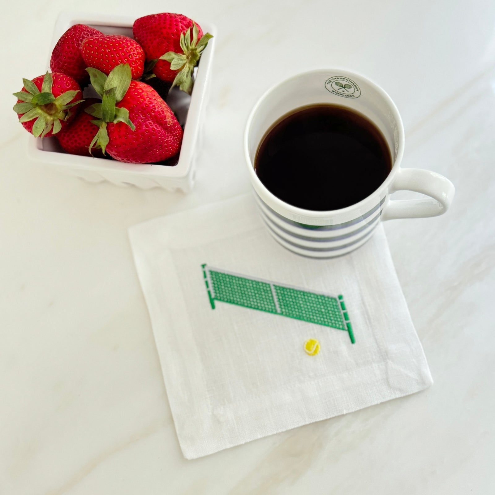 Net Game Embroidery Design