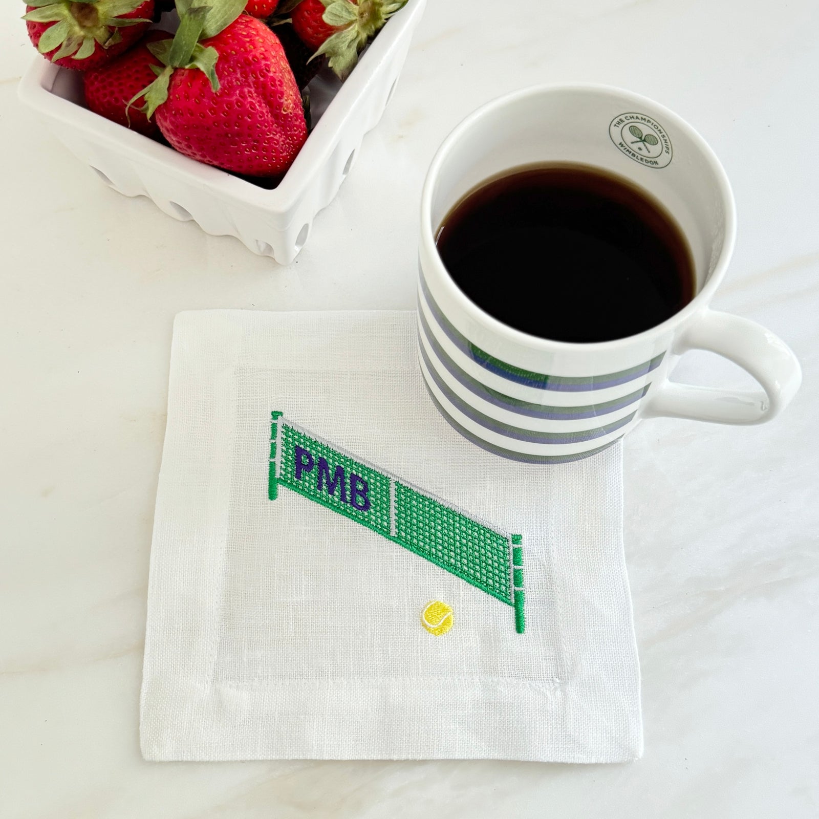 Net Game Embroidery Design