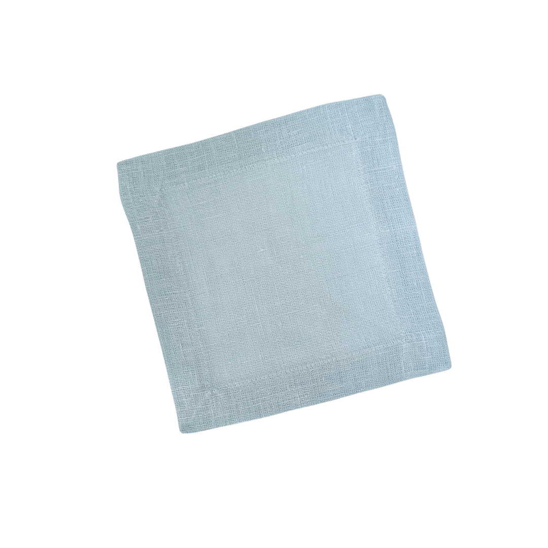 Watercolor Linen Cocktail Napkin