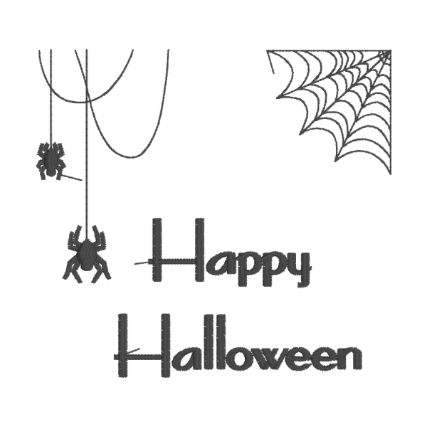 Halloween Spider and Web