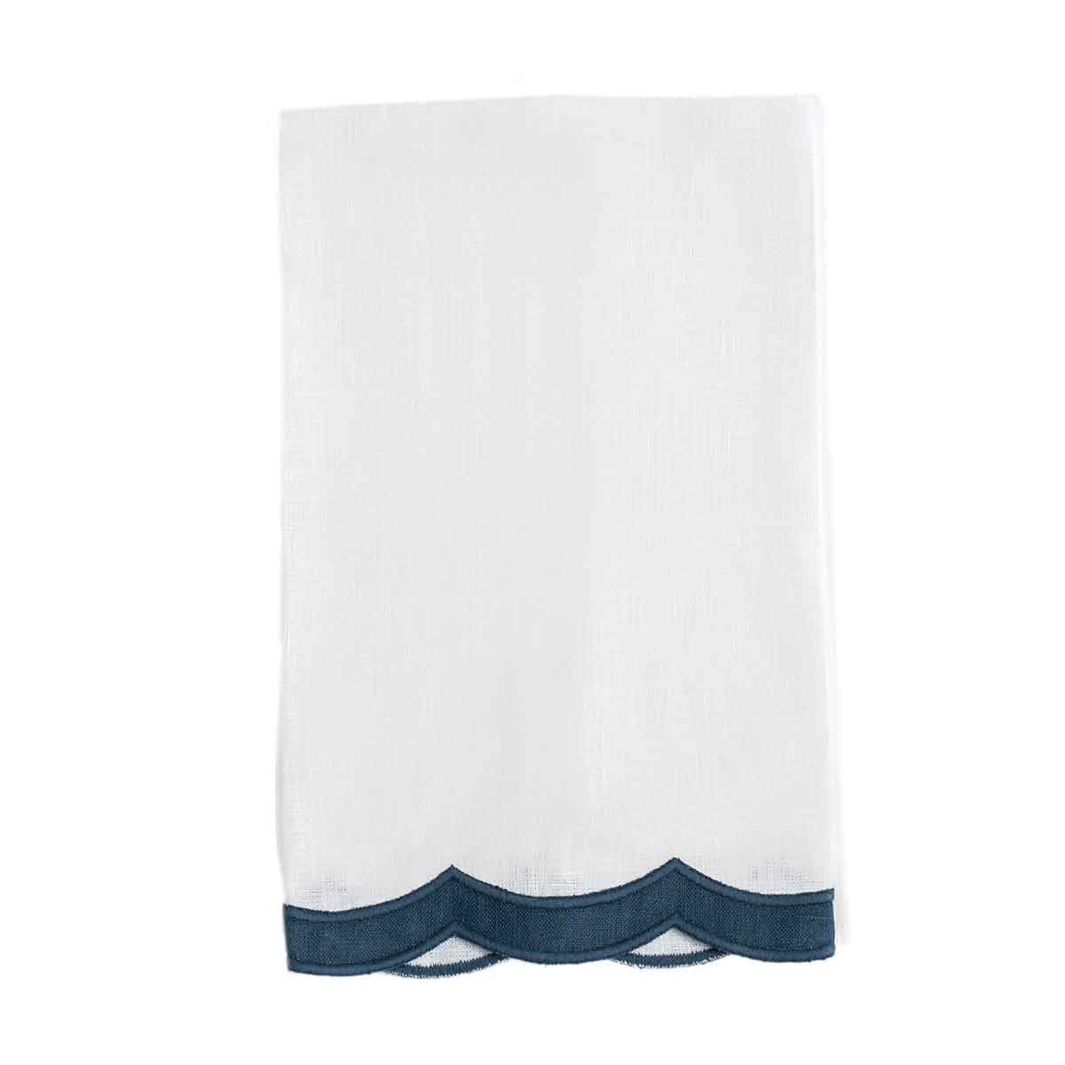 Double Happiness Guest Towel | Garden Folly Fine Linens - linen like hand towels, blank embroidery hand towels, guest hand towels linen