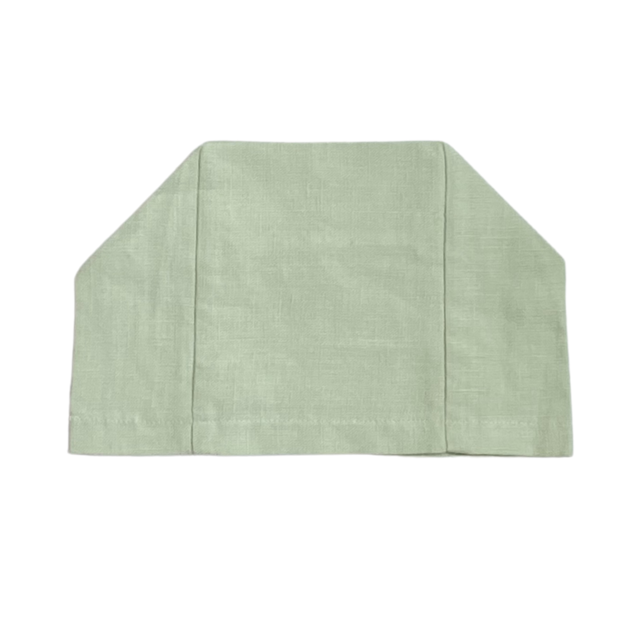 Light Sea Green 100% European linen tissue box cover