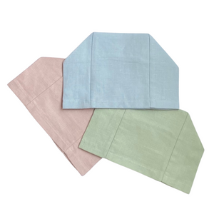 Make your tissue boxes pretty with these stylish pastel linen covers! Choose from several colors. Perfect for embroidery or as-is. Made from 100% European linen. These covers fit standard sized cube tissue boxes (4.5" x 4.5" x 5".)